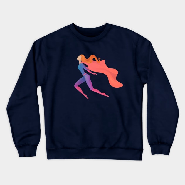 Superwoman Crewneck Sweatshirt by Veleri